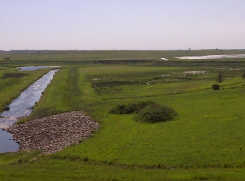 Low Level Spill Way on Raferty Dam